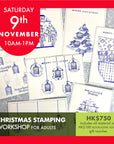 Christmas Stamping Workshop With Adele Frankle