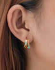 Walk On Water Mini Hoop Earrings | Bookazine HK