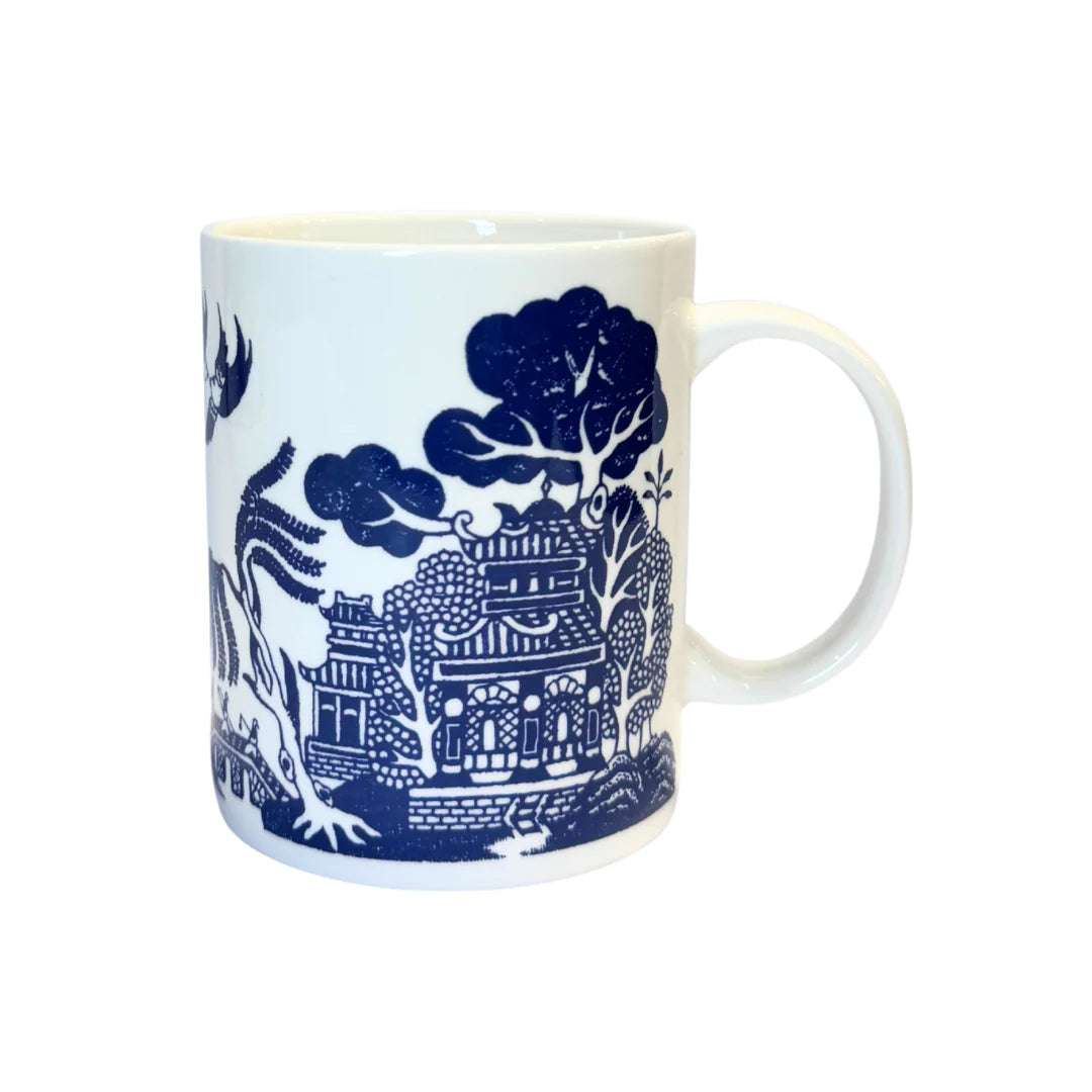Bone China Willow Mug Blue | Bookazine HK