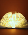 Silver Print Flower Book Lamp
