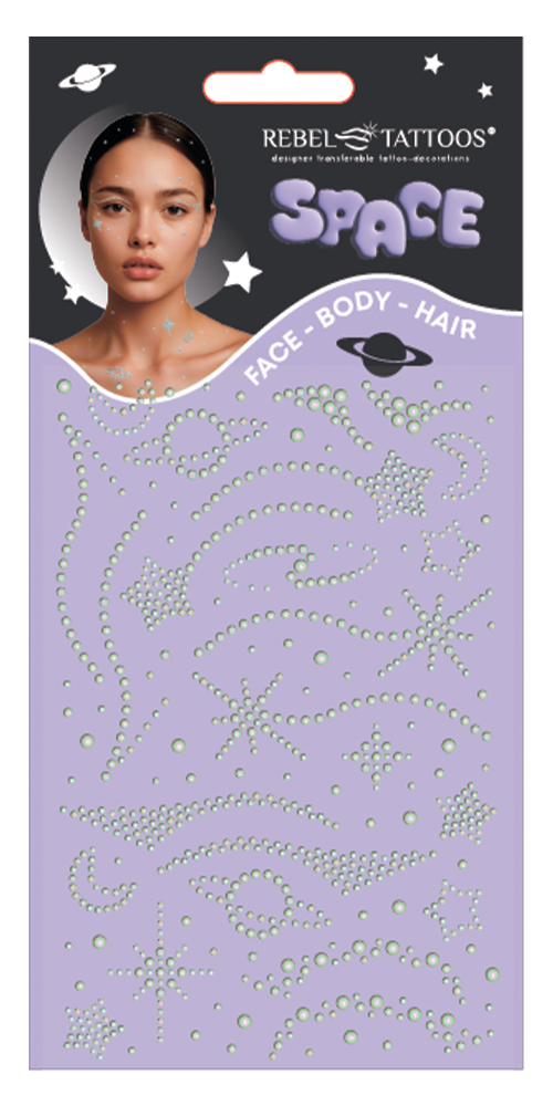 Temporary Freckles Tattoo - Space | Bookazine HK
