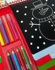 Christmas Activity Book with Scratch Art & Stickers