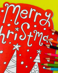 Christmas Colouring Book With Stickers