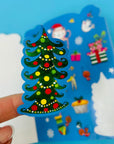 Christmas Die-Cut Sticker Book