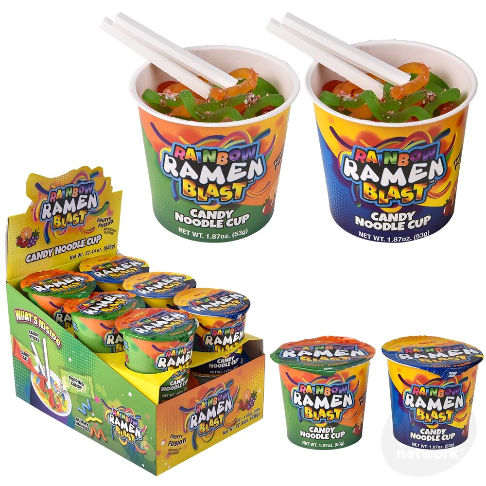 Rainbow Ramen Blast Noodle 1.87Oz | Bookazine HK