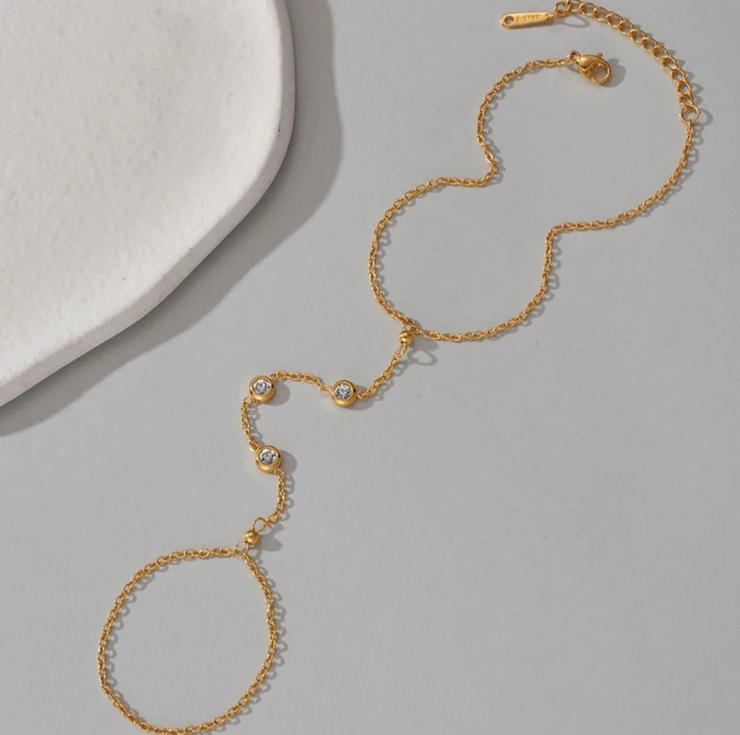 Zircon Ring-Bracelet | Bookazine HK