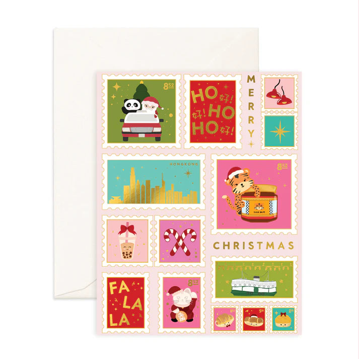 A Very Hk Christmas - Christmas Greeting Card | Bookazine HK