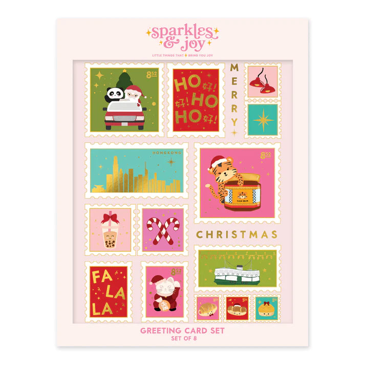 A Very Hk Christmas - Christmas Greeting Card Boxed Set | Bookazine HK
