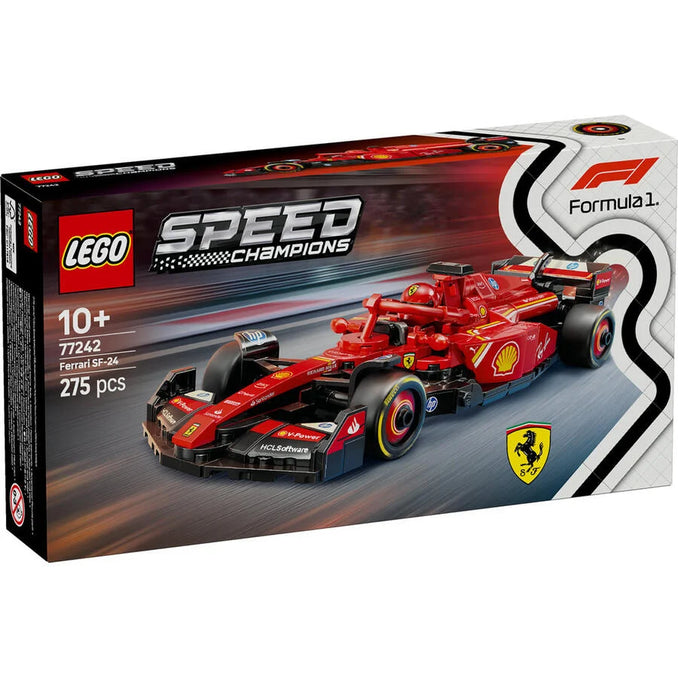 Lego Ferrari Sf-24 F1 Race Car | Bookazine HK