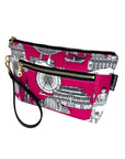 Zipper Pouch - Landmark Magenta