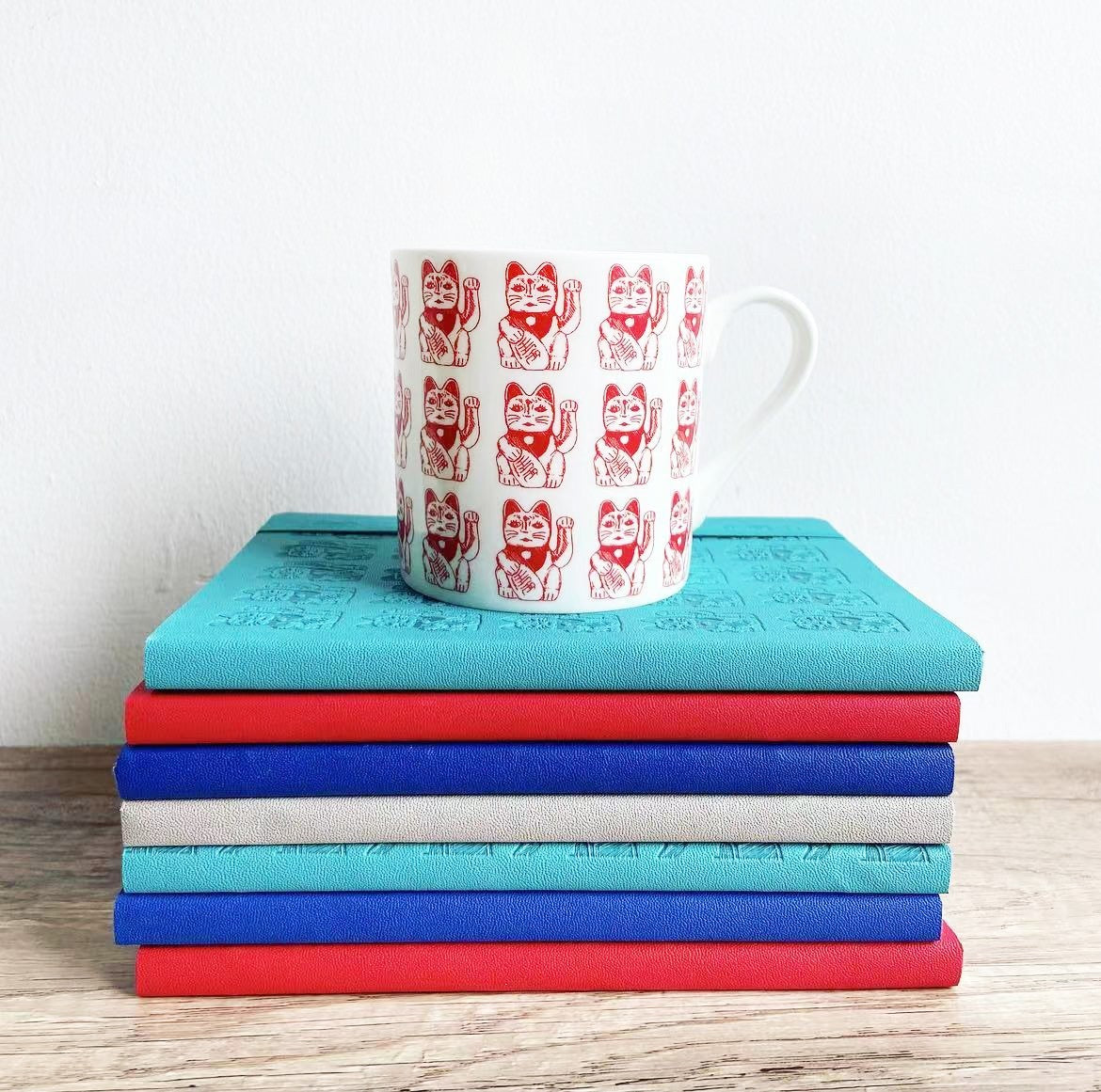 Red Lucky Cat Mug | Bookazine HK