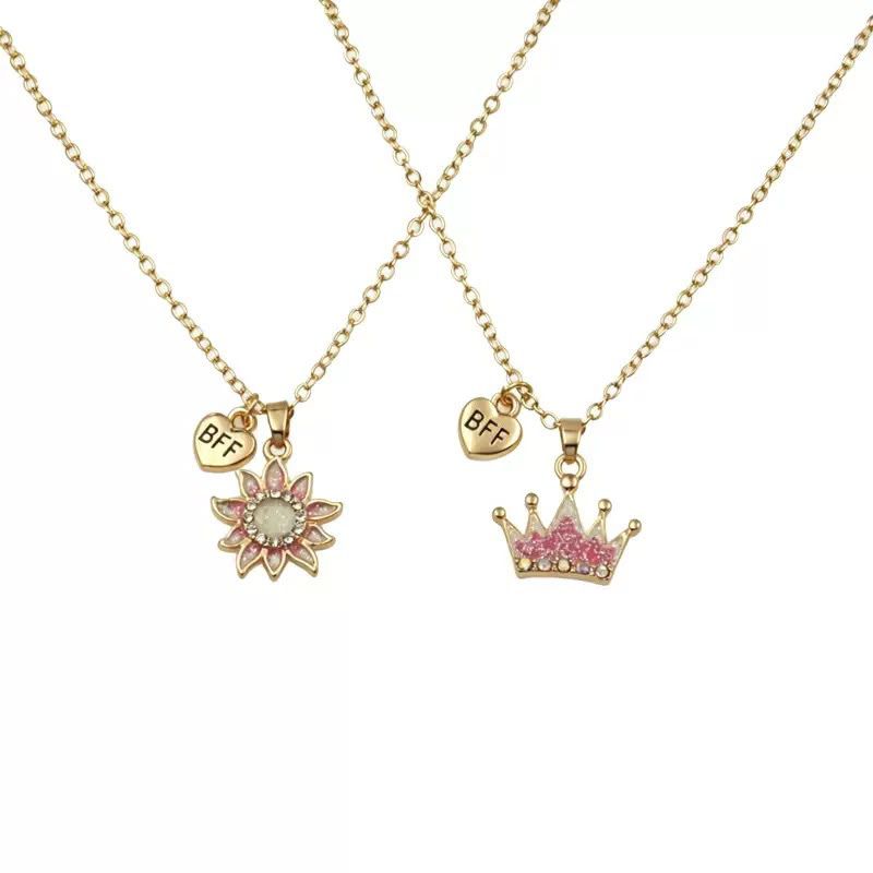 Crown &amp; Sun BFF Necklaces | Bookazine HK