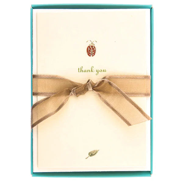 Ladybug La Petite Presse Boxed Thank You Cards 10Ct | Bookazine HK