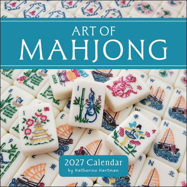 Art of Mahjong Wall Calendar 2027