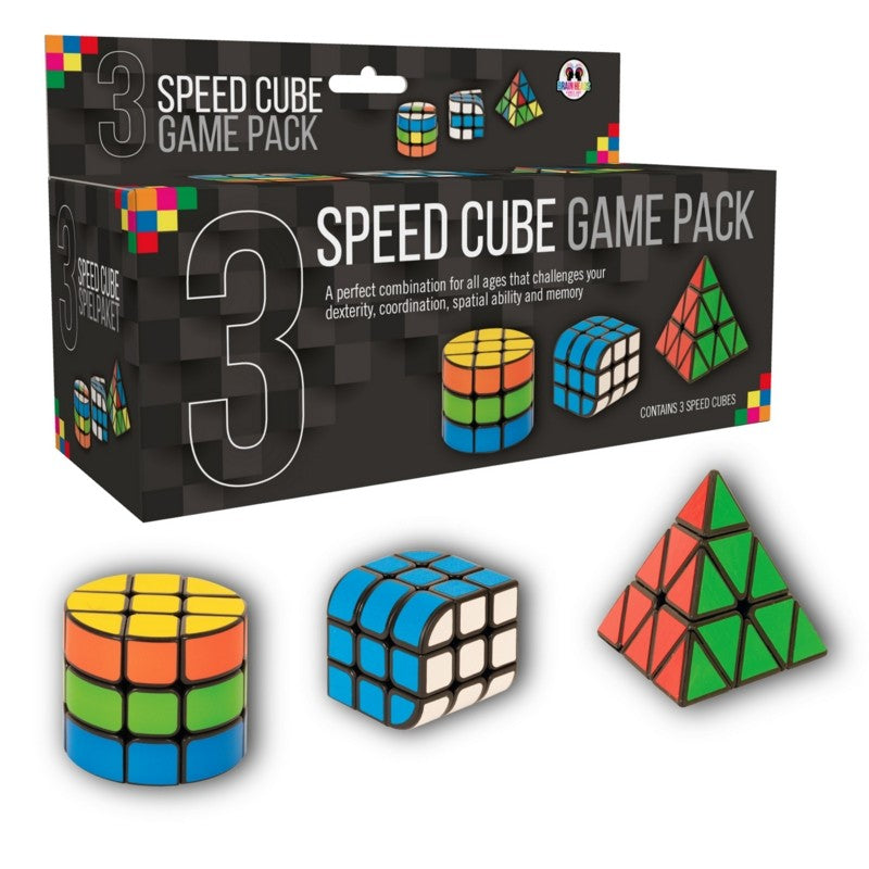 Speed Cube Game Pack Of 3 | Bookazine HK