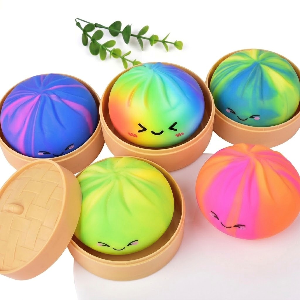 Mystery Bun Squishy (Medium) - Tie Dye Edition | Bookazine HK