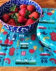 Beeswax food wrap (2 colours)