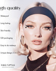 Black Star Eye Liner Stamp