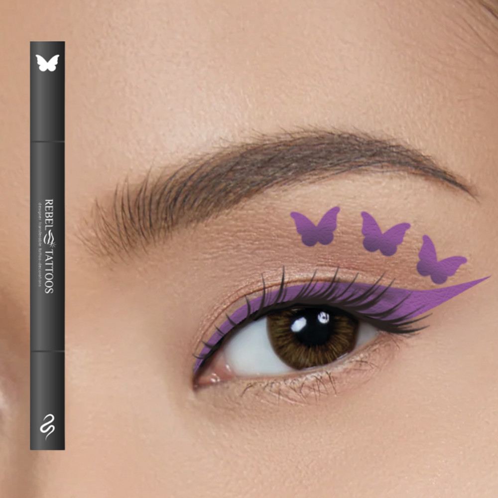 Violet Butterfly Eye Liner Stamp | Bookazine HK