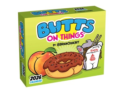 Butts On Things Box Calendar 2026 | Bookazine HK