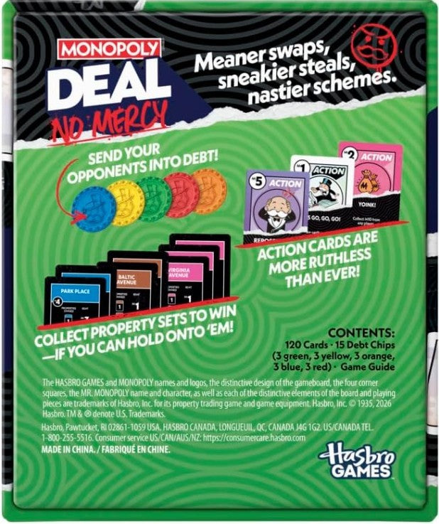 Monopoly Deal No Mercy | Bookazine HK