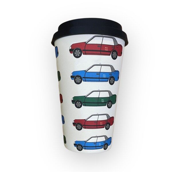 Hong Kong Taxi Bamboo Travel Cup | Bookazine HK