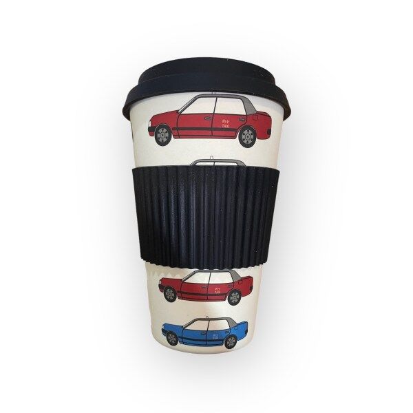 Hong Kong Taxi Bamboo Travel Cup | Bookazine HK