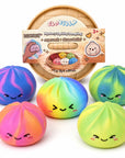 Mystery Bun Squishy (Medium) - Tie Dye Edition
