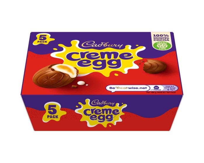 Cadbury Crème Eggs 5 Pack 200G | Bookazine HK