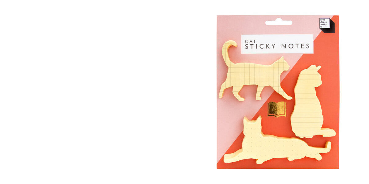 Cat Shaped Sticky Notes | Bookazine HK