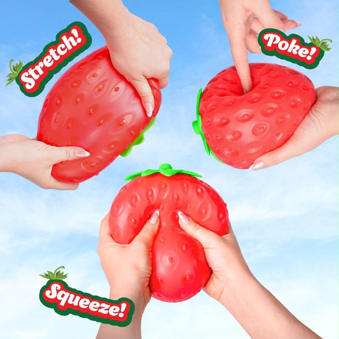 Squeeze Strawberry Large Squishy | Bookazine HK