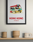 Hong Kong Red Minibus Offset Print | Bookazine HK