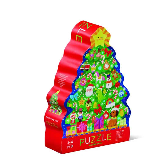 Christmas Tree Puzzle 24 Pcs | Bookazine HK