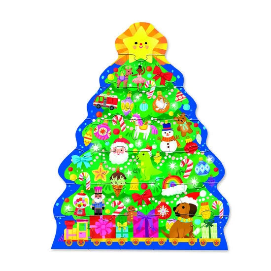 Christmas Tree Puzzle 24 Pcs | Bookazine HK