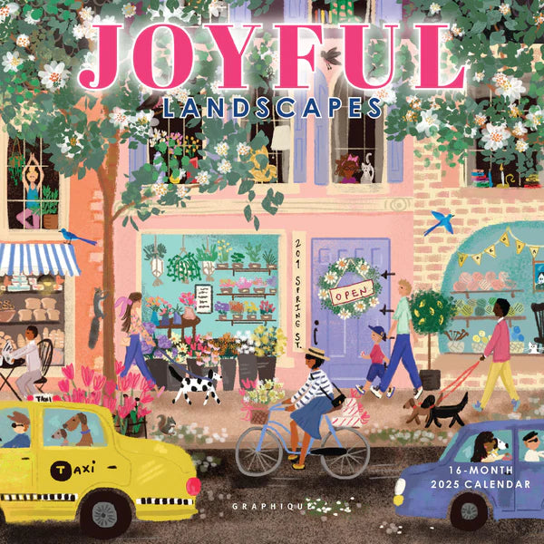 Joyful Landscapes Mini Wall Calendar | Bookazine HK