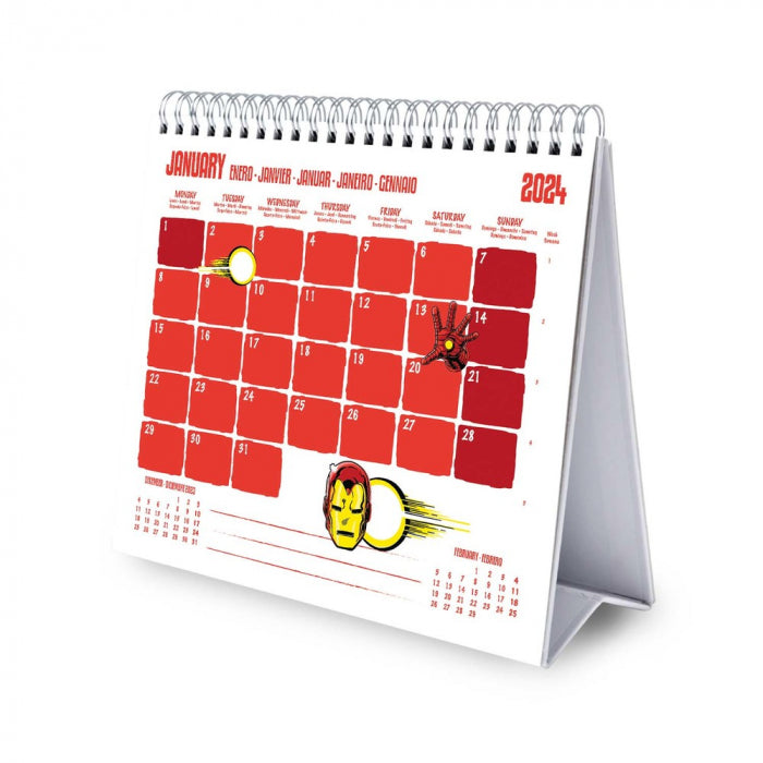 Marvel Comics 2024 Desk Calendar Bookazine HK