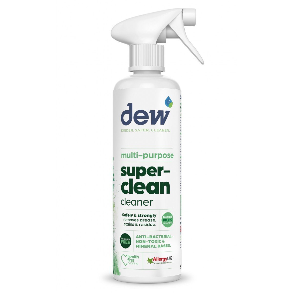 Dew Superclean Fragrance Free Cleaner 500Ml | Bookazine HK