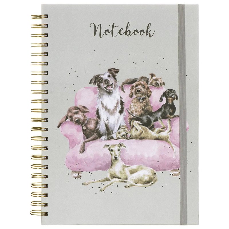 Movie Night Dogs A4 Spiral Notebook | Bookazine HK