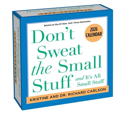 Don't Sweat The Small Stuff Box Calendar 2026 | Bookazine HK