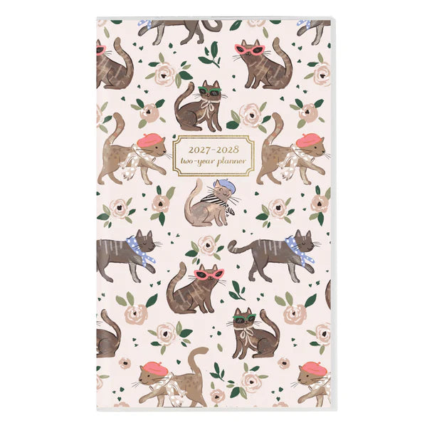 Cat Lover 2-Year Pocket Planner