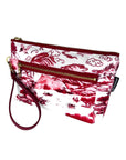 Zipper Pouch - Red Toile