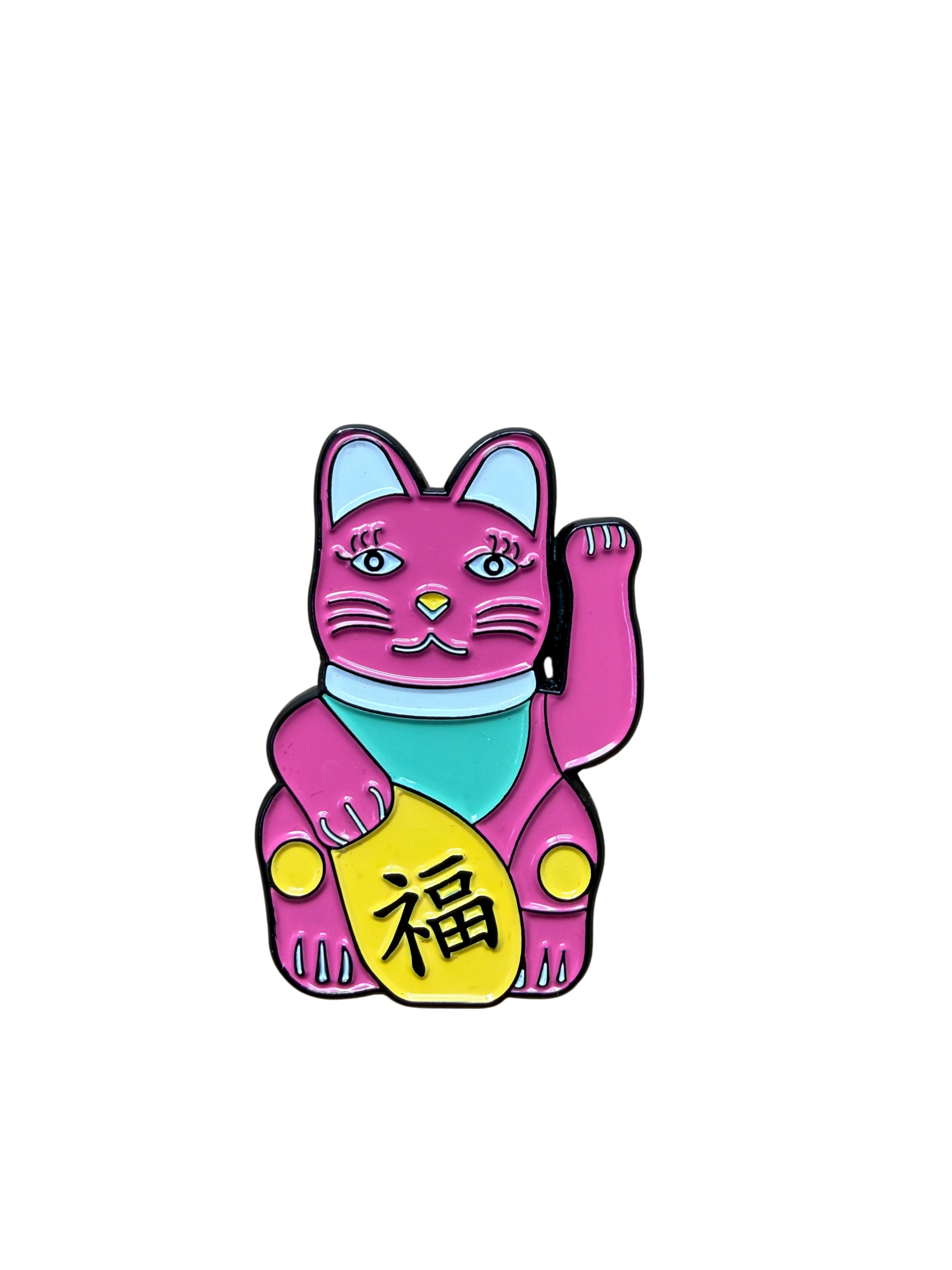 Lucky Cat Enamel Magnet | Bookazine HK
