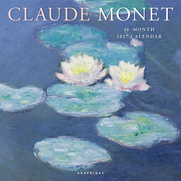 Monet Wall Calendar 2027