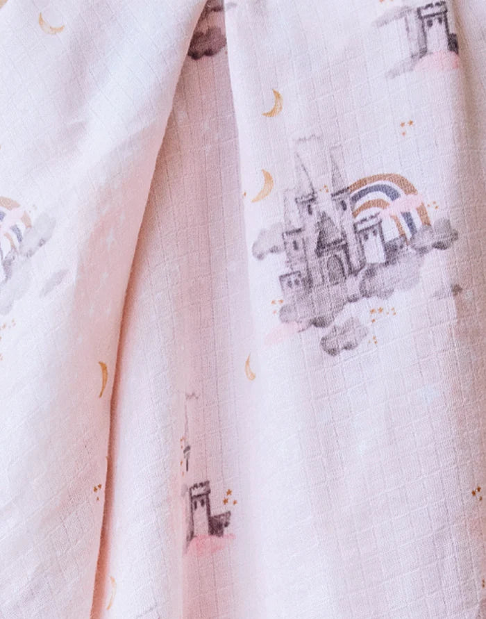 Castle Organic Muslin Swaddle Blanket | Bookazine HK