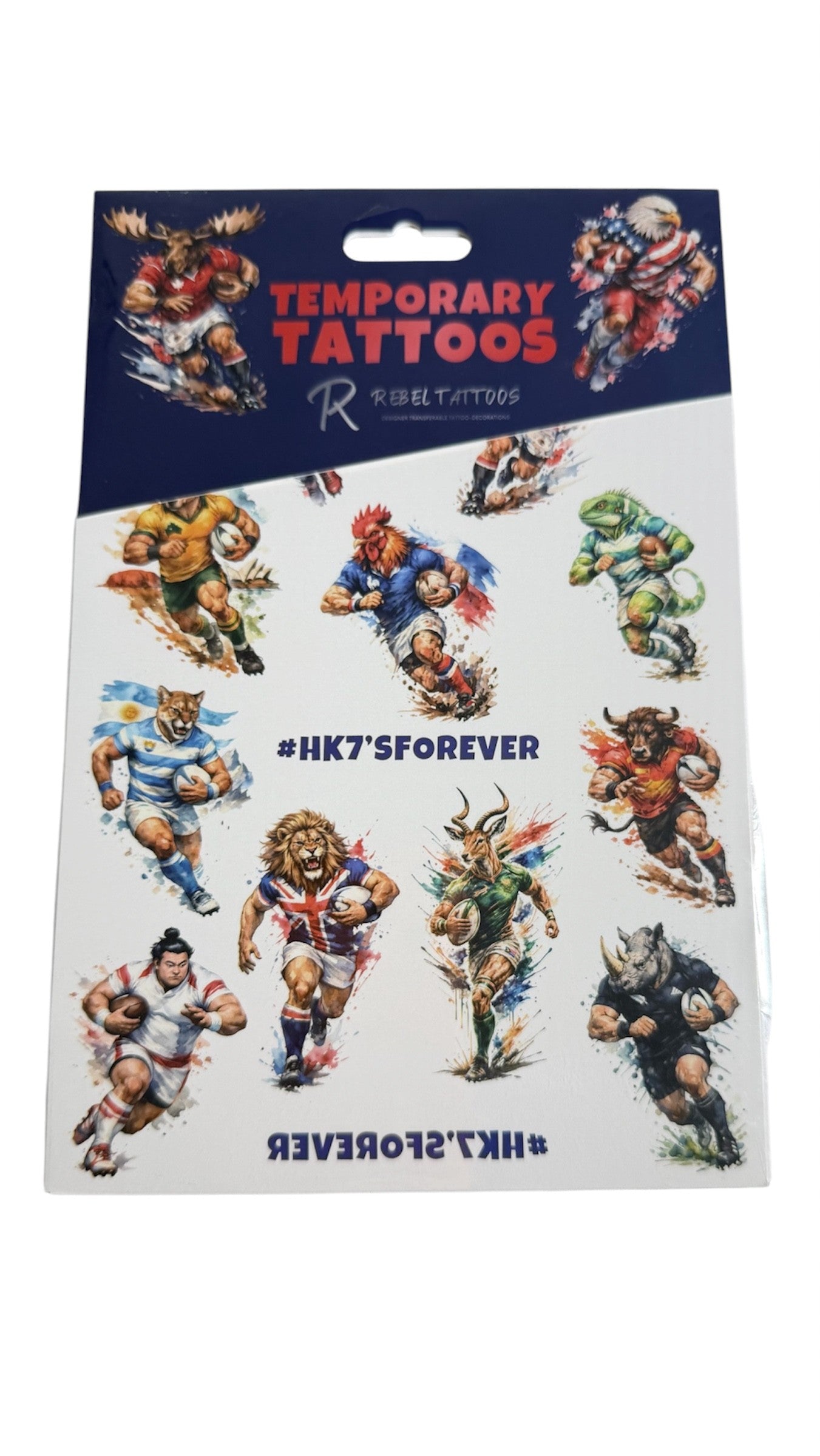 Temporary Tattoo - Rugby | Bookazine HK