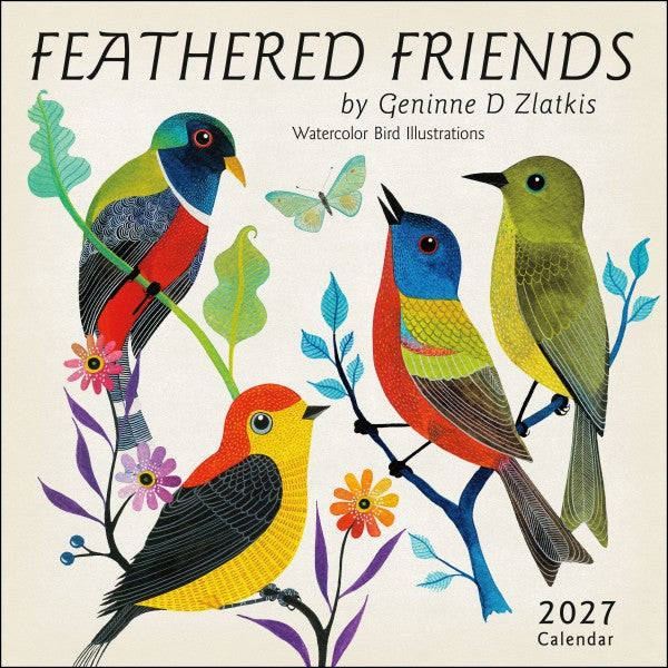Feathered Friends Wall Calendar 2027