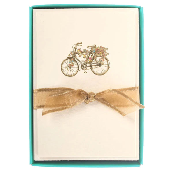 Blank Boxed Cards Flower Bicycle La Petite Presse 10Ct | Bookazine HK