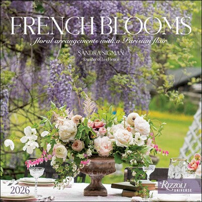 French Blooms Wall Calendar 2026 | Bookazine HK
