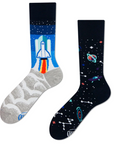 Space Trip Adult Crew Socks | Bookazine HK