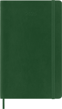 12M Daily Planner Softcover Large Myrtle Green | Bookazine HK